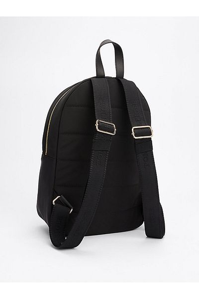 Tommy Hilfiger Černý dámský batoh - popruhy, na zip, se dvěma přihrádkami AW0AW16871-BDS