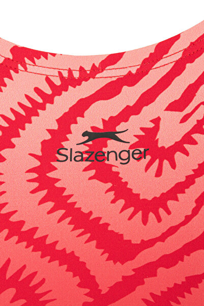Slazenger Sports Back Kadın Yüzücü Kırmızı Mayo