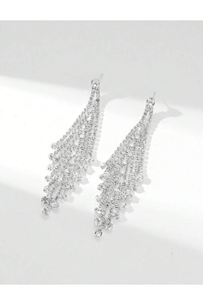 begüm jewelery KRİSTAL SALLANTILI TASARIM KÜPE