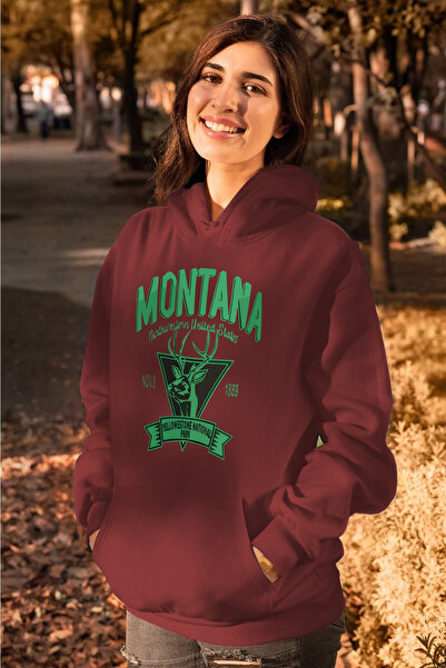 NEW MODA Φούτερ με κουκούλα με στάμπα Cat on the Pocket