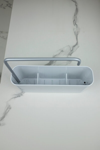 Prima Nova Λευκό κουτί για υγρό απορρυπαντικό κουζίνας και σφουγγάρι