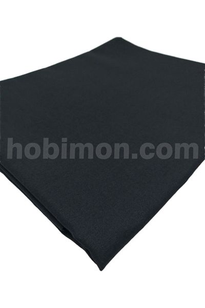 Akfil Μαύρη υφασμάτινη τσάντα σόλας 75 cm x 125 cm