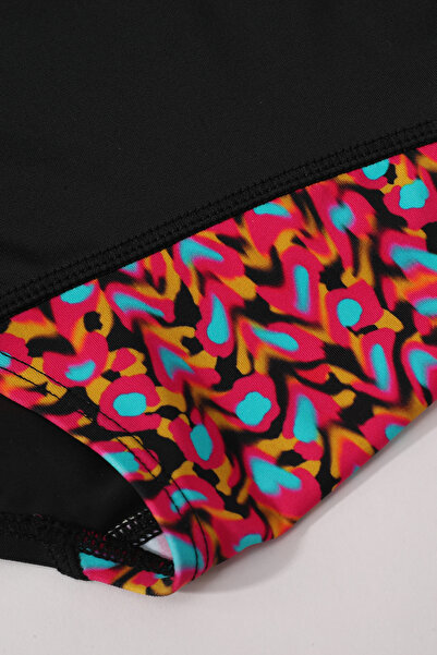 Slazenger SPL RacerBack Kadın  Siyah / Fuşya Mayo