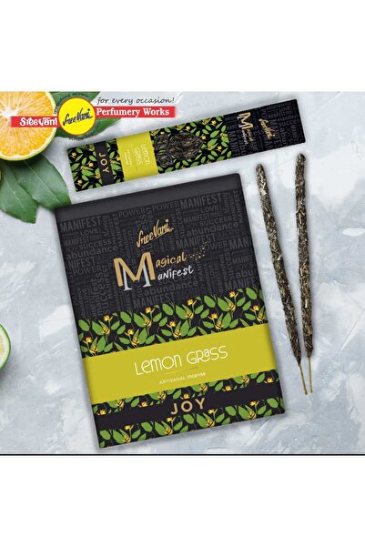 Genel Markalar Lemon Grass Magical Manifest Sanatsal Doğal El Yapımı Premium ...