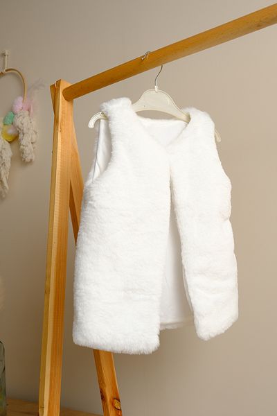 Zaziko Kids Girl's Plush Vest - Ylk.2012-Zz