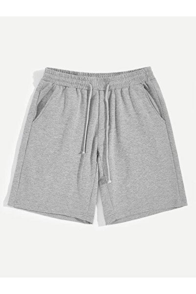 yg ydn giyim شورت رمادي للجنسين - ملابس مريحة، مقاس واسع