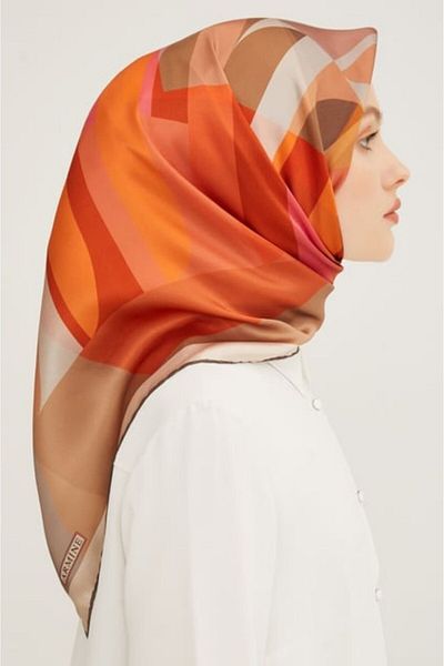 Armine Μεταξωτό μαντήλι Twill - Nostalgia 8901D-05