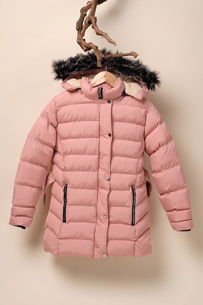 Zaziko Kids Girl's Fleece Inflatable Coat Km.0043-Zz
