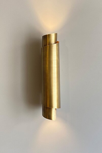 woodhub Winkle Serisi Eskitme Renk Çift Işık Yönlü Tasarım Aplik