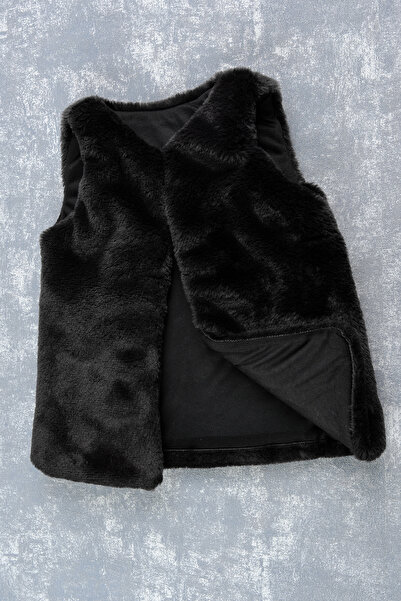 Zaziko Kids Vestă de pluș pentru fetiță - YLK.2012-ZZ