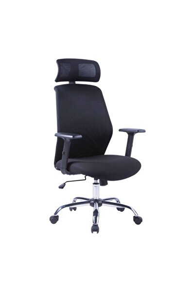 micasa كرسي مكتب مبطن قابل للتعديل بتصميم عصري مع عجلات