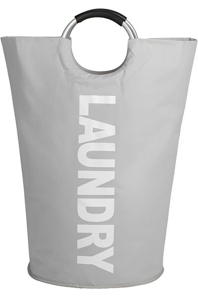 Arabest Large Laundry Basket, 90L Waterproof Collapsible Hamper with Handles