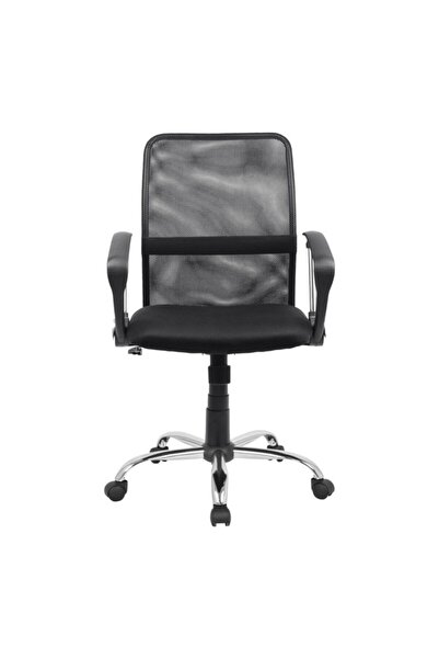 micasa كرسي مكتب بخمس عجلات ومسند ذراع قوي ومبطن من مواد جامعية