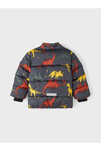 name ıt Name It Hooded Anthracite Boy's Puffer Coat 13218508