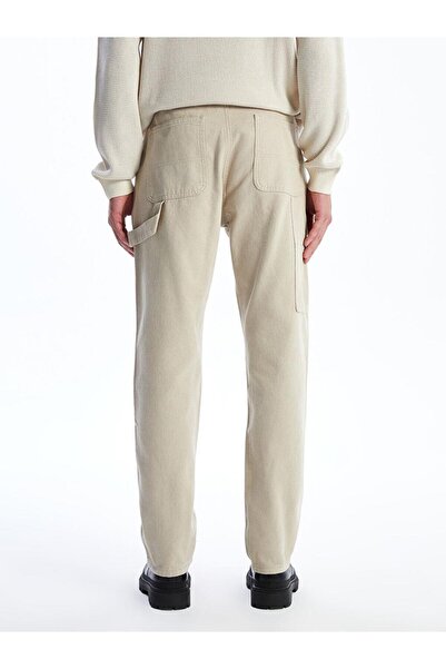 LC Waikiki XSIDE Ekru Loose Fit Erkek Jean Pantolon