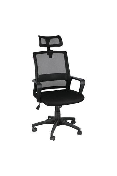 micasa Wheeled Office Mesh Chair with Lumbar Support