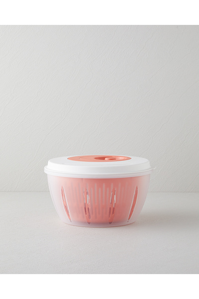 English Home Alexi Plastik Salata Kurutucu Mutfak Gereci 25,6x25,6x14,2 cm Tu...