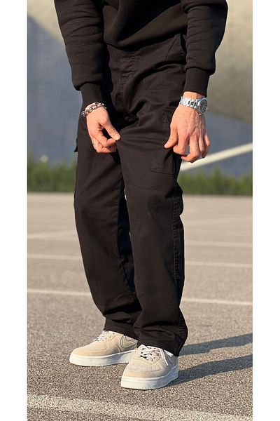 BACK Parachute Fabric Women's Trousers - Elastic Waist Design