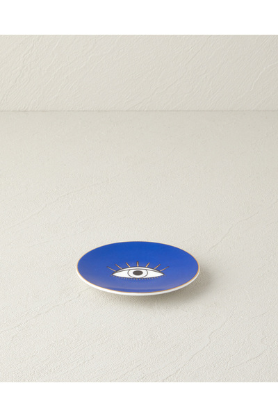 English Home Talisman Eye Bone China Çerezlik 10 cm Lacivert