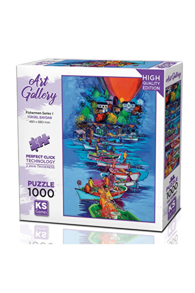 NW NessiWorld نيسي وورلد كي إس جيمز فيشرمان سيريز I بازل 1000 قطعة 20687