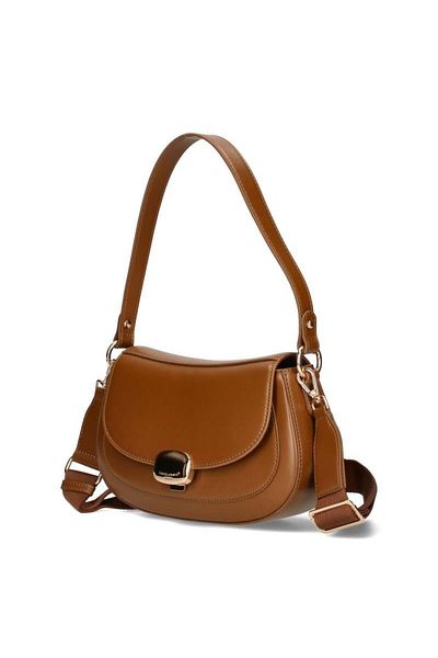 David Jones Tan Women's Shoulder Bag - With Strap
