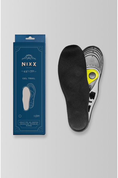 Nixx NX112 - Gel Trail | Ortopedik Destek, Yüksek Yoğunluklu Jel, Şok Emici İ...