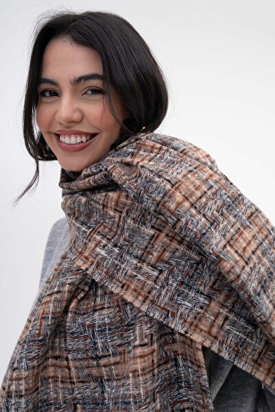 SOFT AKSESUAR Kuzi Cashmere Wool Blended Scarf