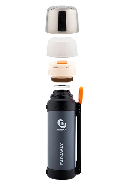EVLE Faraway 2.5 Liter Gray Thermos