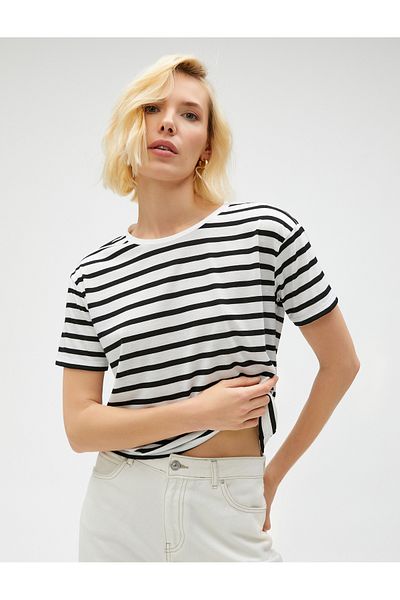 Koton Basic T-Shirt Short Sleeve Crew Neck
