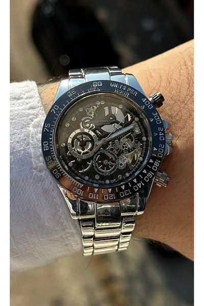 Show Time Steel Cord Men's Wristwatch