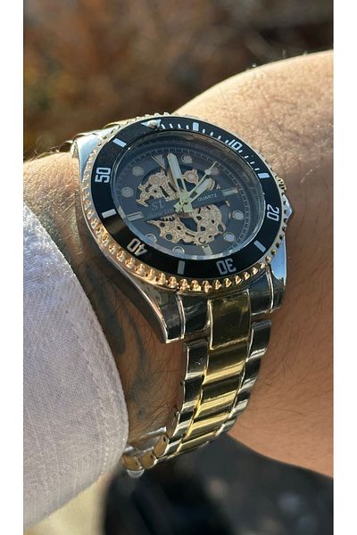 Show Time Steel Cord Men's Wristwatch