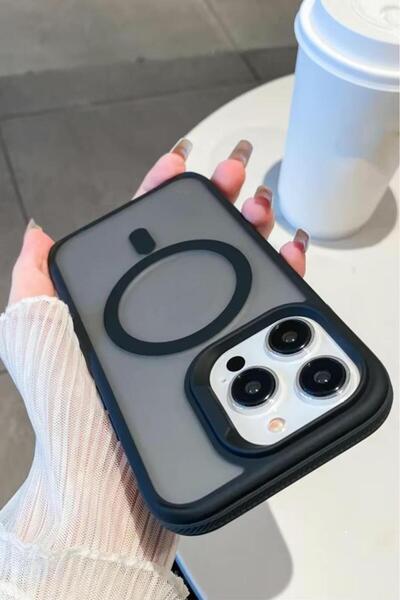 3GEN CASE İphone 14 Pro Max Uyumlu Kablosuz Şarj Destekli Antişok Korumalı Ma...