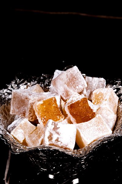SAFRANTAT Turkish Delight with Saffron Rose - Vegan, Glucose Free, 100% Natural (Net 880 Gr)