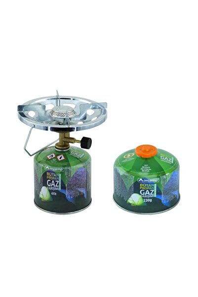 Orcamp Kamp Ocak Seti-450 gr Tüp K-500-450+Tüp KTS-230 ORC-024-B1
