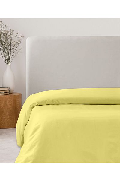 Evim 100% Cotton Akfil Duvet Cover Single 160X220 cm Yellow