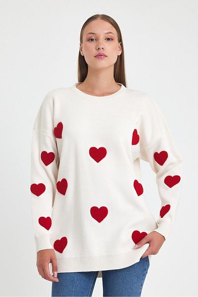 IŞILDA FASHION Îmbrăcăminte pentru femei Tunica cu inimă