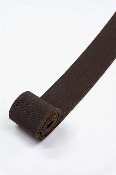Dokumarkt 4 cm Fikseli Woven Rubber - Belt & Sandals & Shoes Side Band Rubber - 1 Meter