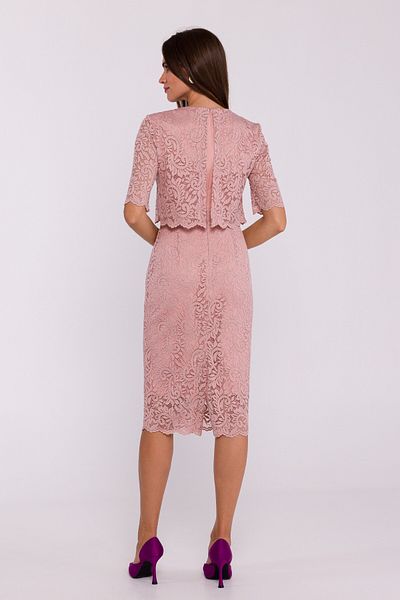 Stylove Lace dress with a double top
