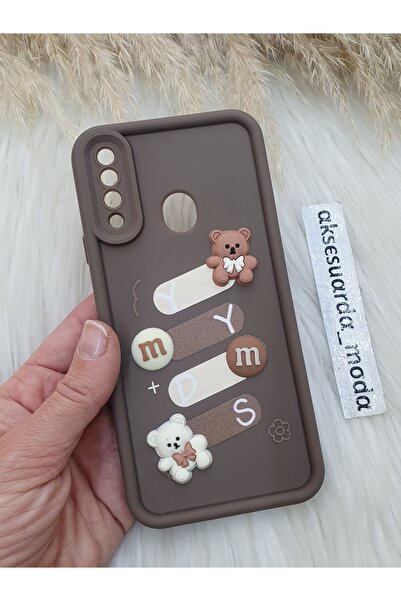 Aksesuarda Moda حافظة سيليكون متوافقة مع هاتف سامسونج جالاكسي A20S