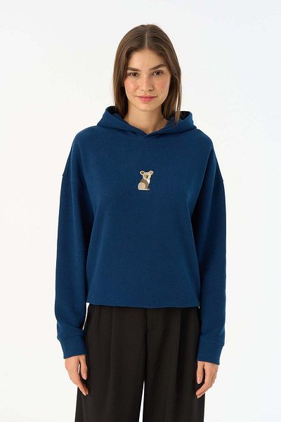 WWF Market Koala SuperSoft Hoodie - Navy Blue