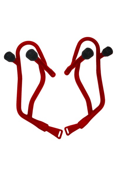 MotoExpress Tvs Apache RTR200 2019-2025 Motor Koruma Demiri Kırmızı