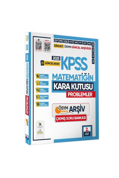 Karakutu Yayınları 2025 Kpss Matematiğin Kara Kutusu 2. Cilt Problemler Ösym ...