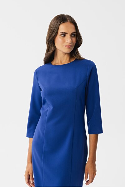 Stylove Rochie creion cu fanta