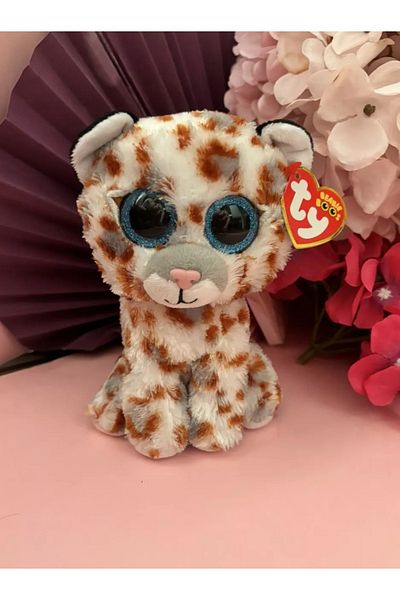 TY Beanie Boos Coco Spotted Leopard Plush 15 cm
