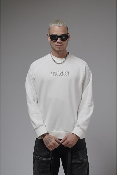 Butik Суитшърт с щампа отпред и кръгло деколте TREND WE