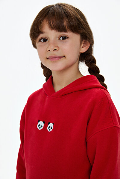 WWF Market Chi & Chi Supersoft Kids Hoodie - Red