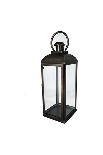 SERENE Elegant Modern Design Stainless Steel and Glass Lantern