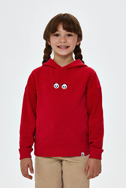 WWF Market Chi & Chi Supersoft Kids Hoodie - Red