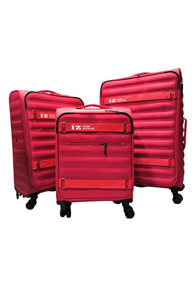 iZLUGGAGE UNISEX ÜÇLÜ VALİZ SETİ