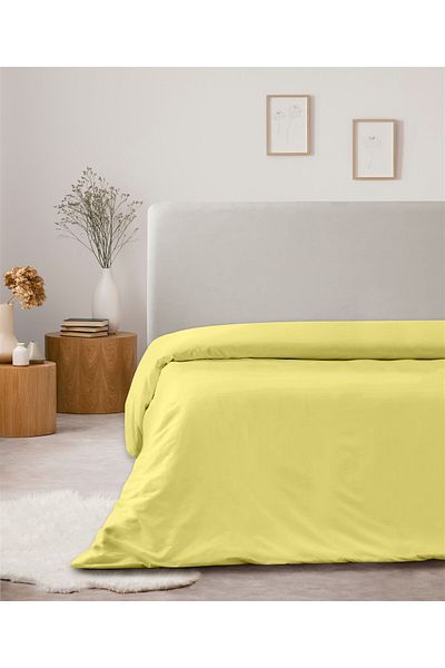 Evim 100% Cotton Akfil Duvet Cover Single 160X220 cm Yellow